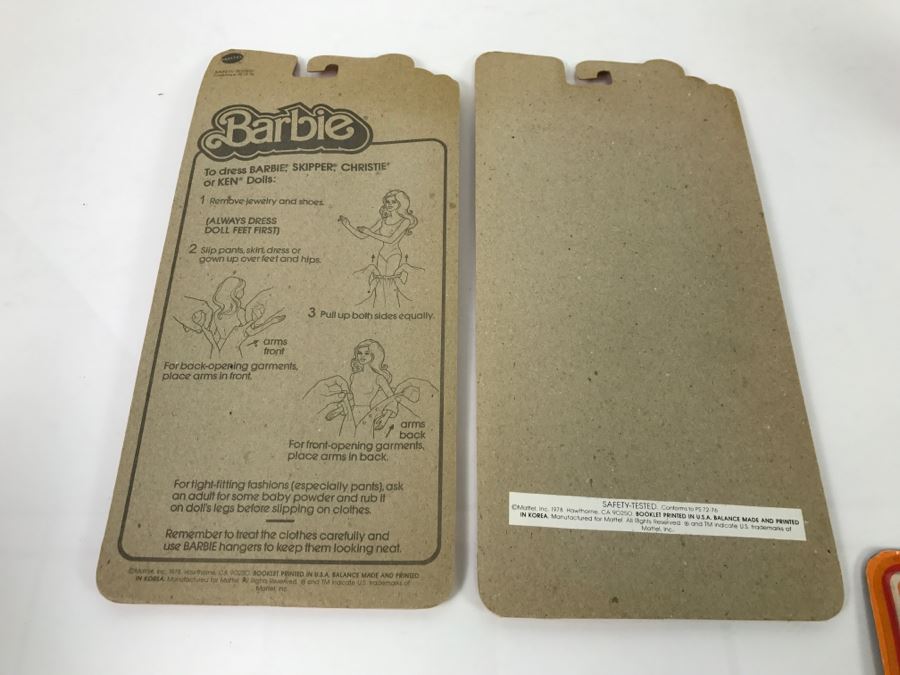(3) Vintage 1975 1978 Skipper Fashion Collectibles Barbie Doll Clothes New In Packaging [Photo 14]