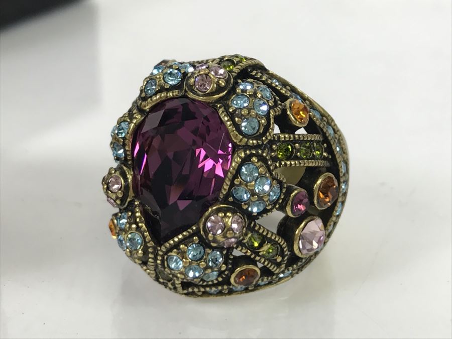 (3) Costume Jewelry Rings Heidi Daus [Photo 5]