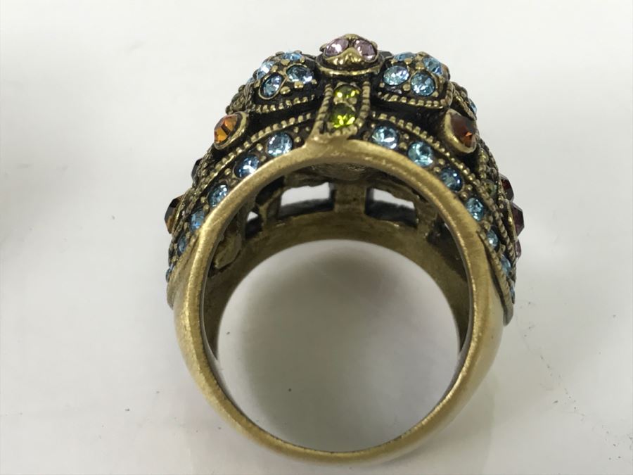 (3) Costume Jewelry Rings Heidi Daus [Photo 8]