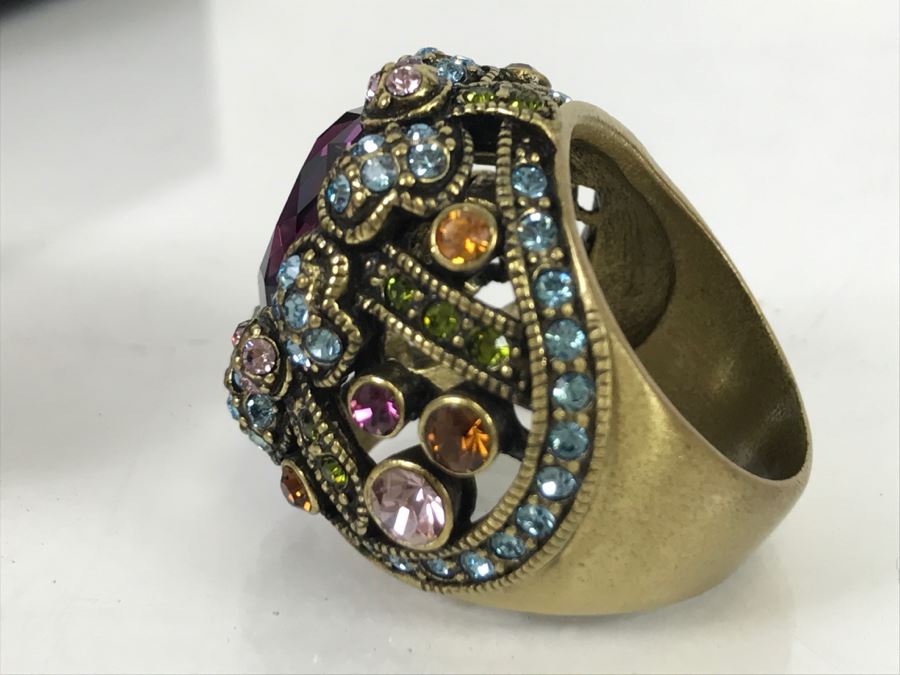 (3) Costume Jewelry Rings Heidi Daus [Photo 6]