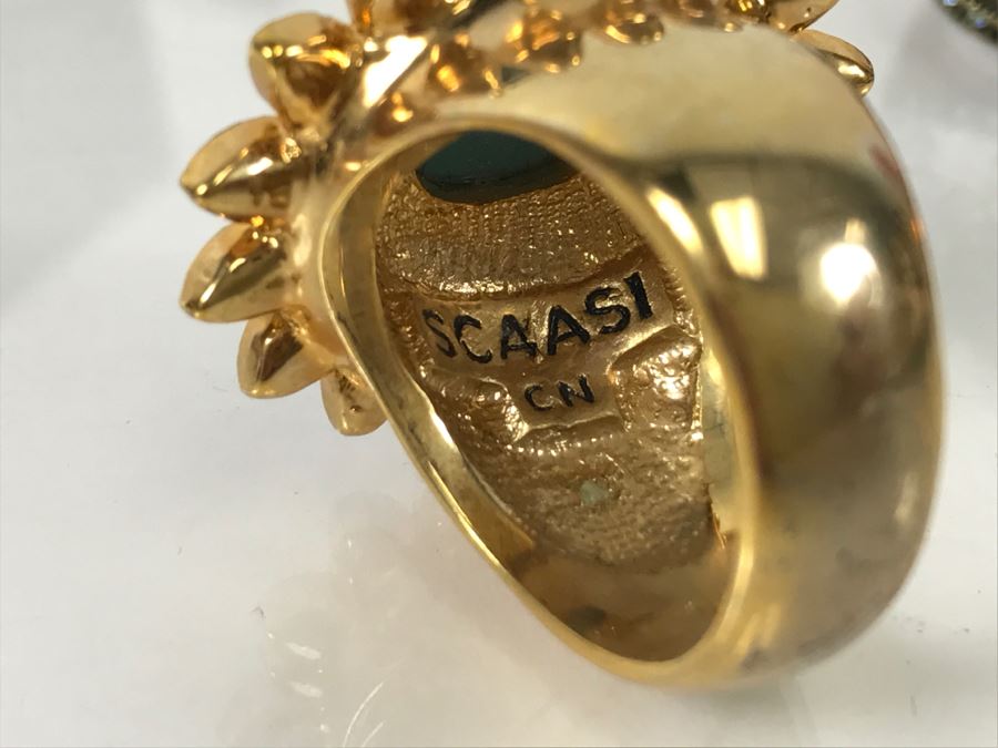 (3) Costume Jewelry Rings Heidi Daus [Photo 15]