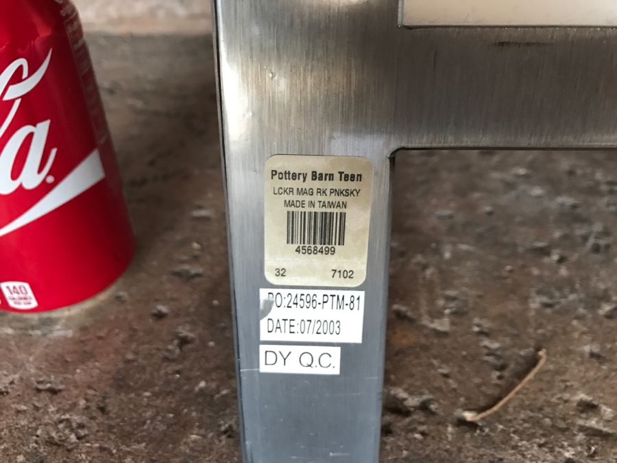 Pair Of Pottery Barn Teen Locker Magazine Racks [Photo 9]