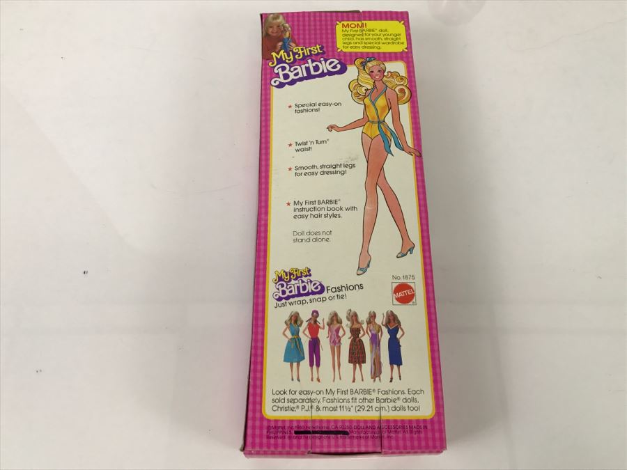 Vintage 1980 My First Barbie Mattel 1875 In Box [Photo 7]