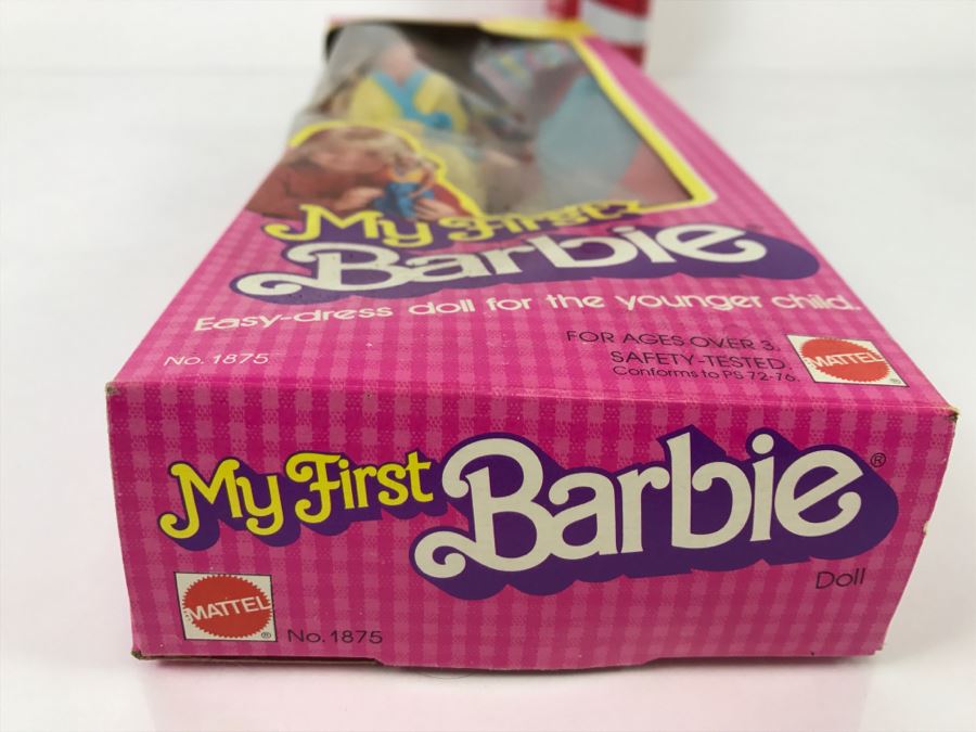 Vintage 1980 My First Barbie Mattel 1875 In Box