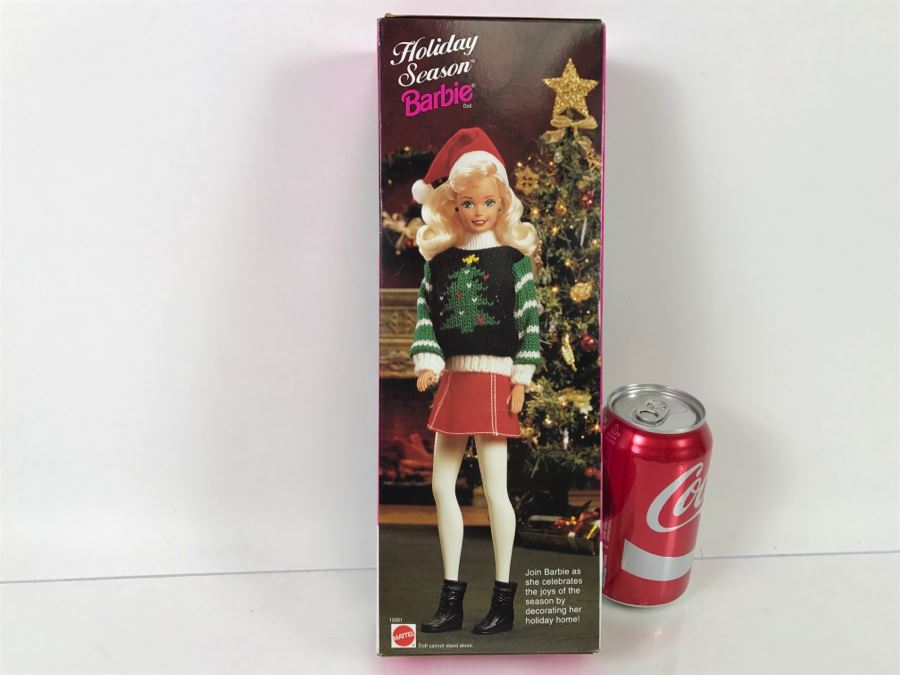 Special Edition Holiday Season Barbie Mattel 15581 1996 In Box [Photo 6]
