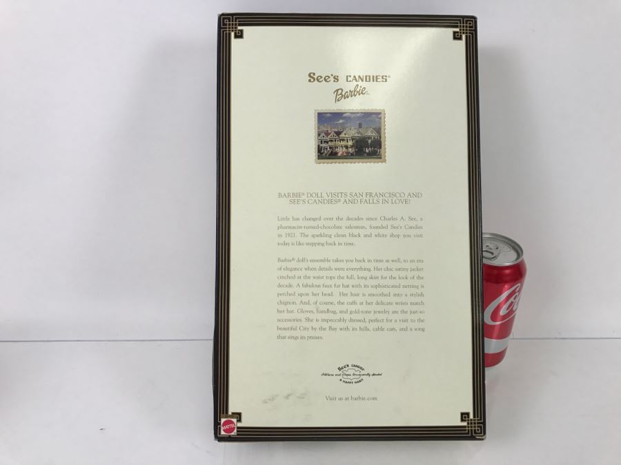 I Left My Heart In San Francisco Barbie See's Canies Special Edition Mattel 53487 2001 In Box [Photo 7]