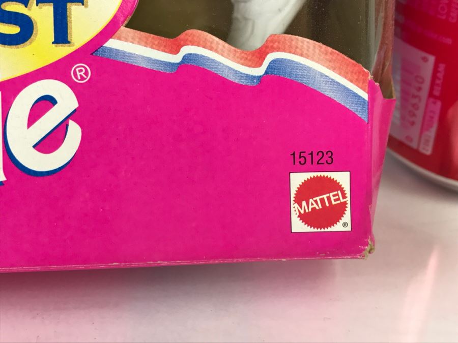 Olympic Gymnast Barbie Atlanta Olympics Mattel 15123 1995 In Box [Photo 5]