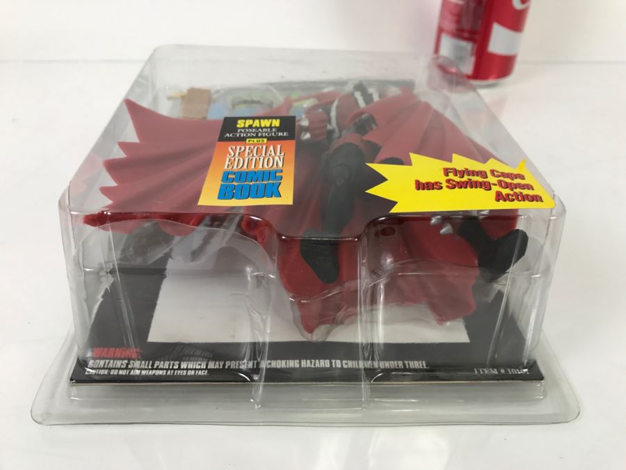 Todd McFarlane's Spawn Action Figure With Special Edition #1 Comic Book Item# 10101 1994 New In Packaging [Photo 8]