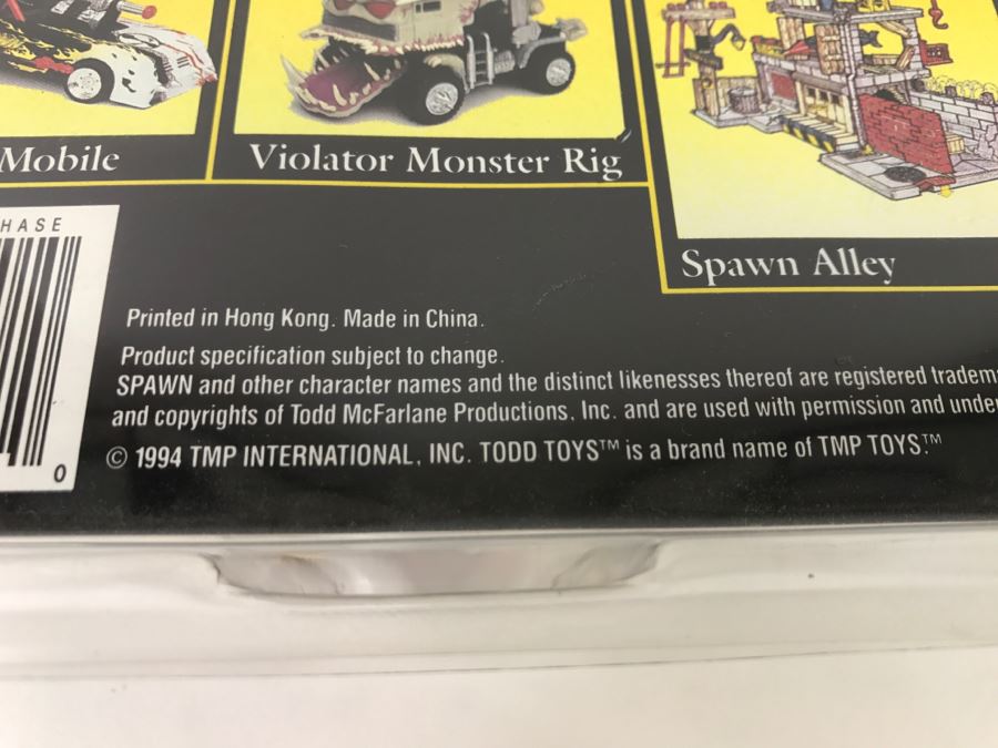 Todd McFarlane's Spawn Action Figure With Special Edition #1 Comic Book Item# 10101 1994 New In Packaging [Photo 12]