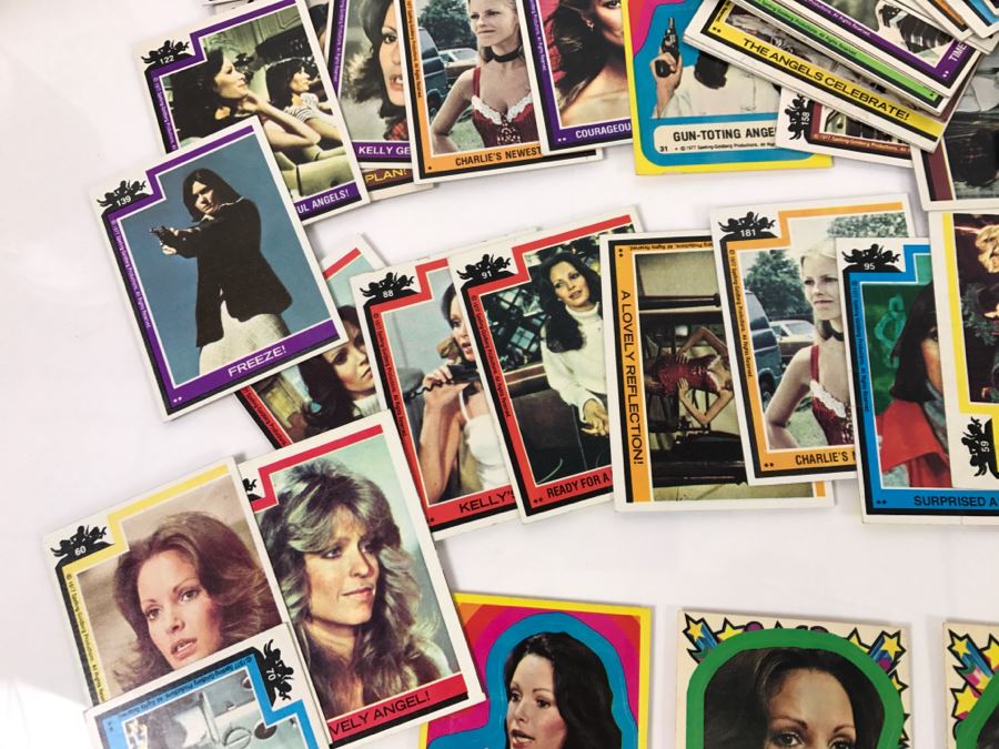 Vintage 1977 Collection Of Charlie's Angels Trading Cards Farrah Fawcett, Jaclyn Smith, Kate Jackson, Cheryl Ladd [Photo 14]