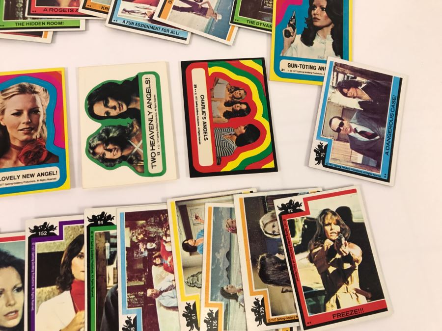 Vintage 1977 Collection Of Charlie's Angels Trading Cards Farrah Fawcett, Jaclyn Smith, Kate Jackson, Cheryl Ladd [Photo 17]