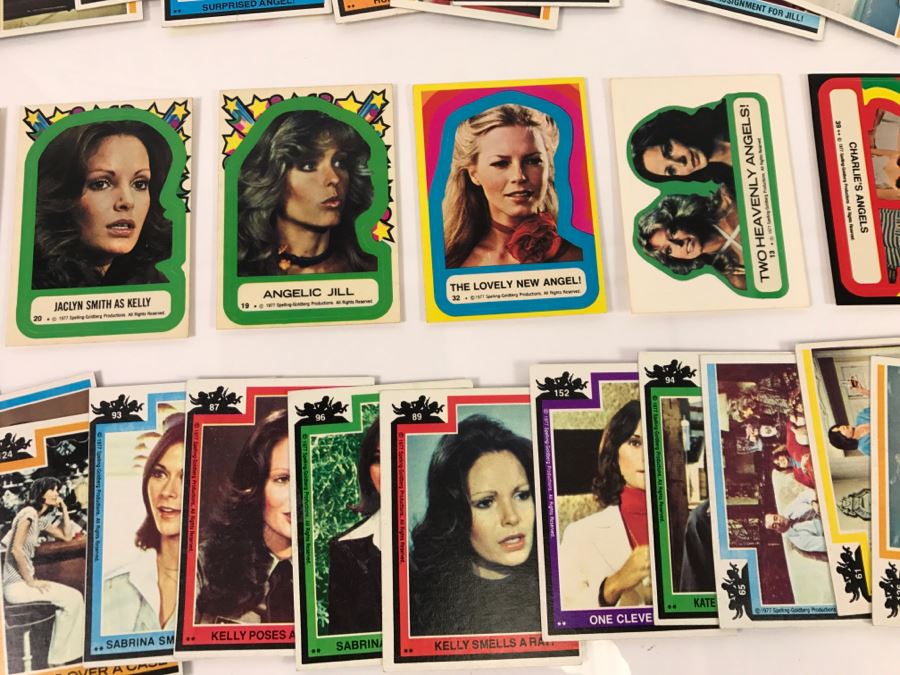 Vintage 1977 Collection Of Charlie's Angels Trading Cards Farrah Fawcett, Jaclyn Smith, Kate Jackson, Cheryl Ladd [Photo 16]