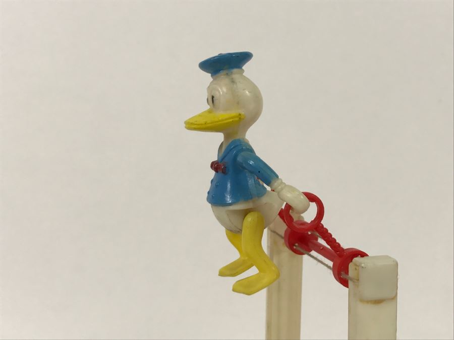Walt Disney Donald Duck Tricky Trapeze Disney Toy By Kohner No. 4900 [Photo 5]