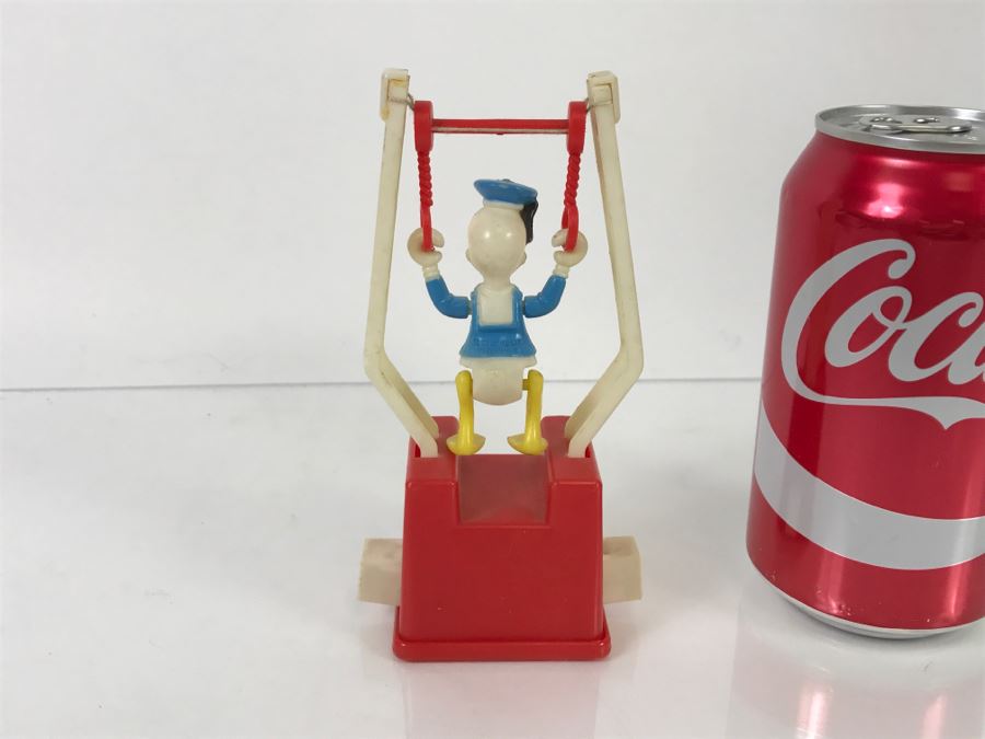 Walt Disney Donald Duck Tricky Trapeze Disney Toy By Kohner No. 4900 [Photo 6]