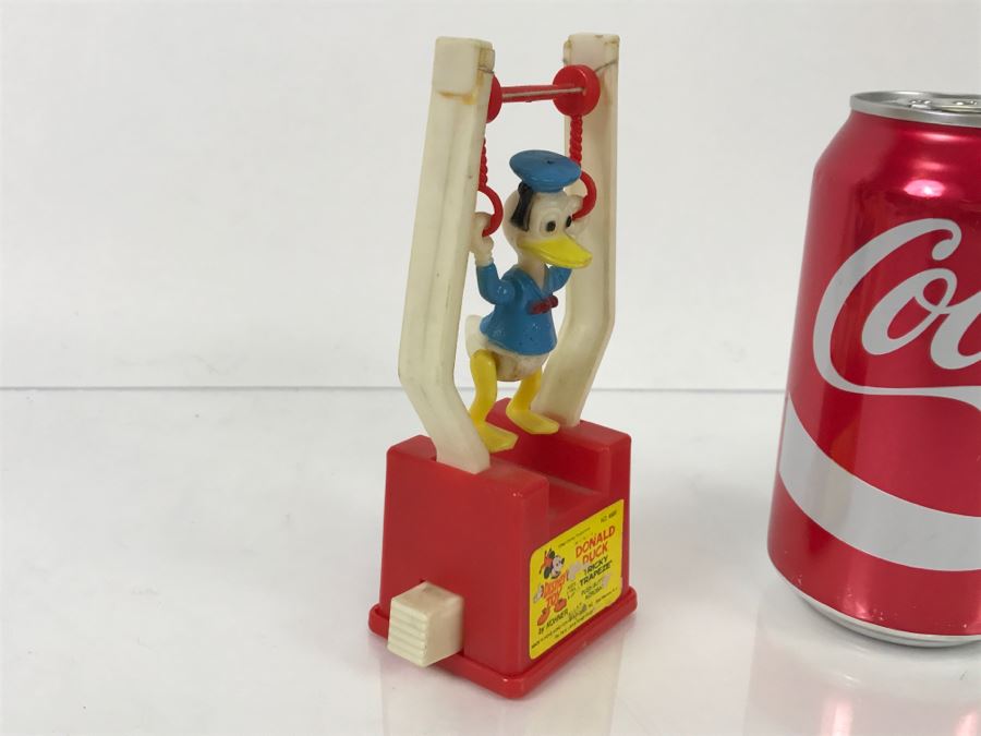 Walt Disney Donald Duck Tricky Trapeze Disney Toy By Kohner No. 4900 [Photo 7]