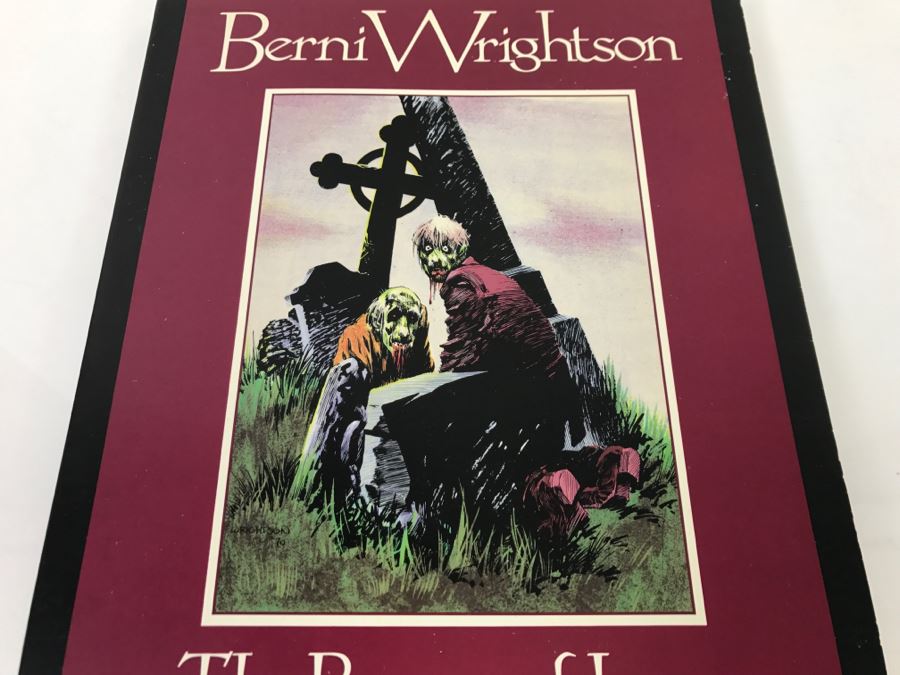 Vintage 1988 First Edition Berni Wrightson The Reaper Of Love And Other Stories Graphic Novel Comic Book Fantagraphics Book [Photo 2]