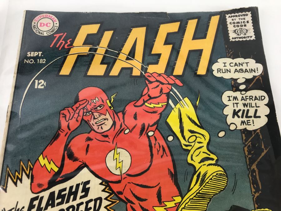 Vintage DC Comics Comic Books The Flash #182 And Black Magic #4 [Photo 3]