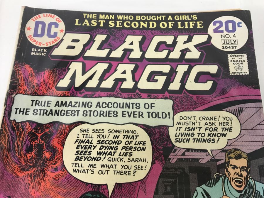 Vintage DC Comics Comic Books The Flash #182 And Black Magic #4 [Photo 7]