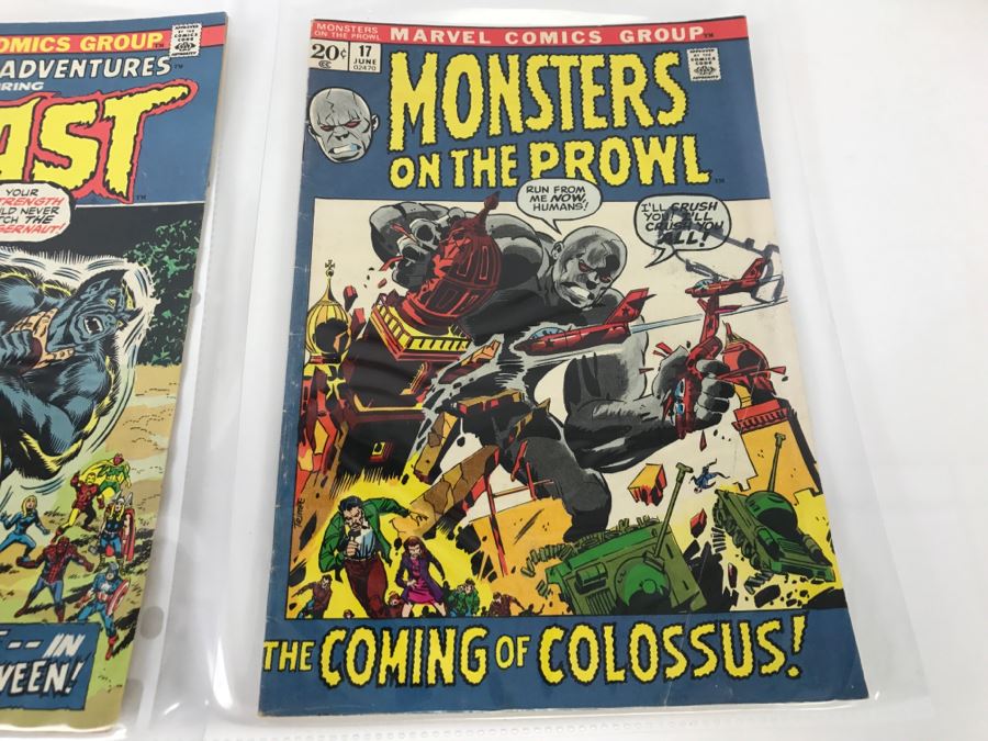 Marvel Comics Monsters On The Prowl #17 And Amazing Adventures Featuring Beast #16 Comic Books [Photo 5]