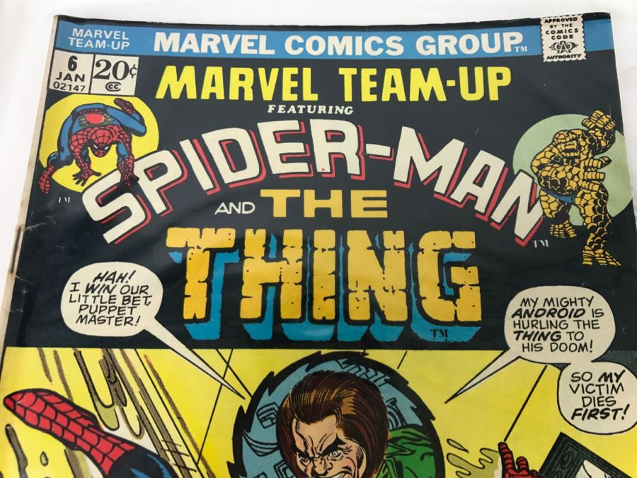 Marvel Comics The Cat #4, Kull The Conqueror #9, Marvel Team-Up Featuring Spider-Man And The Thing #6 Comic Books [Photo 3]