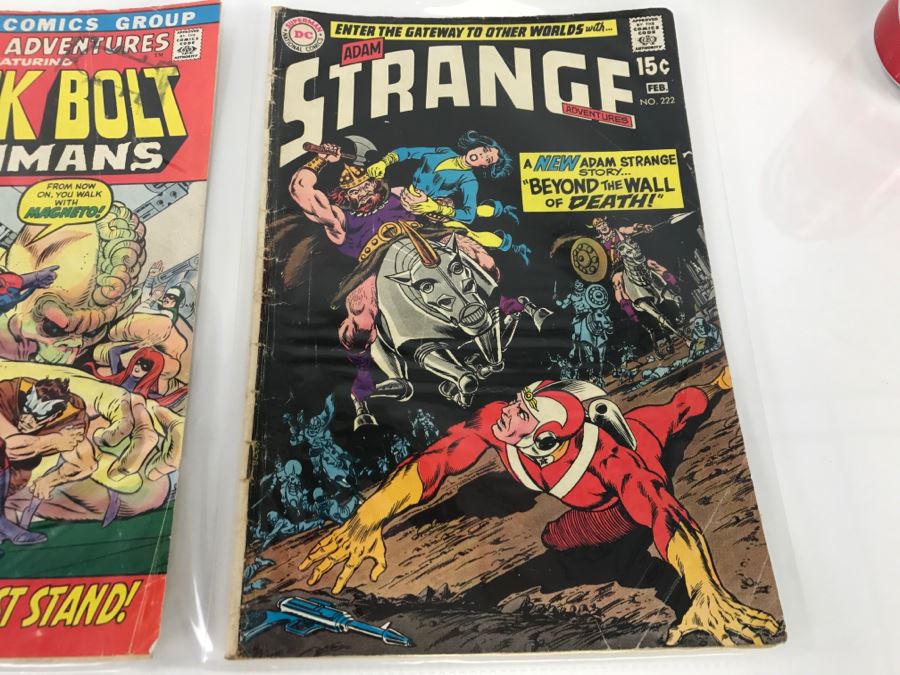 Marvel Comics Adam Strange #222, Amazing Adventures Featuring Black ...