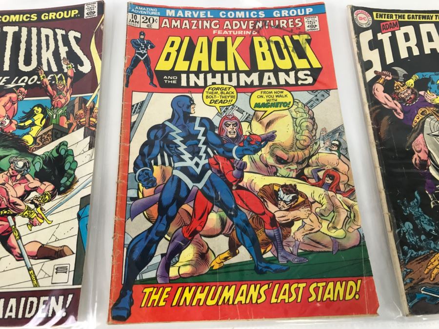 Marvel Comics Adam Strange #222, Amazing Adventures Featuring Black Bolt And The Inhumans #10, Creatures On The Loose #20 Comic Books [Photo 6]