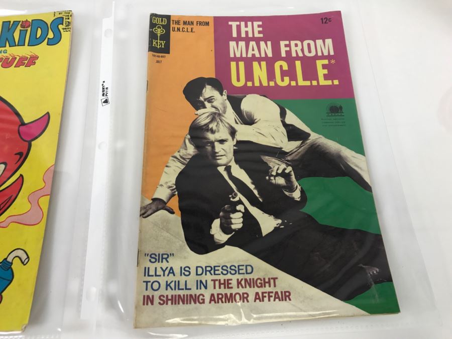 Devil Kids Starring Hot Stuff #39 And The Man From U.N.C.L.E. Comic Books [Photo 5]