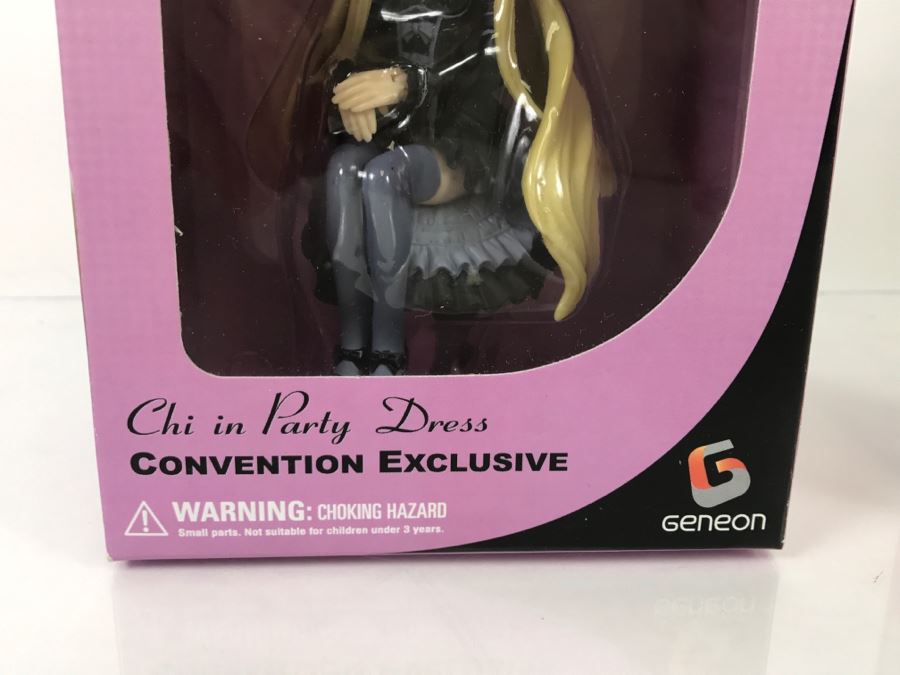 Chobits Chi In Party Dress Convention Exclusive Geneon New In Packaging 290 Of 1,000 [Photo 4]