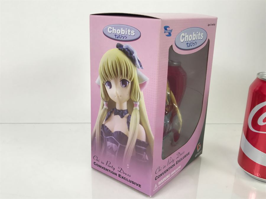Chobits Chi In Party Dress Convention Exclusive Geneon New In Packaging 290 Of 1,000 [Photo 5]