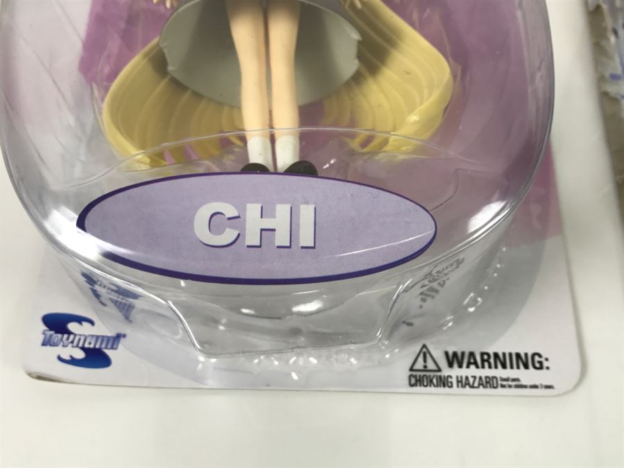 Chobits Chi And Yuzuki Action Figures In Opened Packages Geneon [Photo 4]