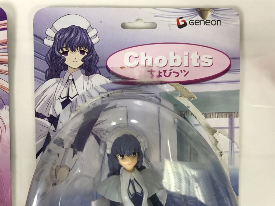 Chobits Chi And Yuzuki Action Figures In Opened Packages Geneon [Photo 5]