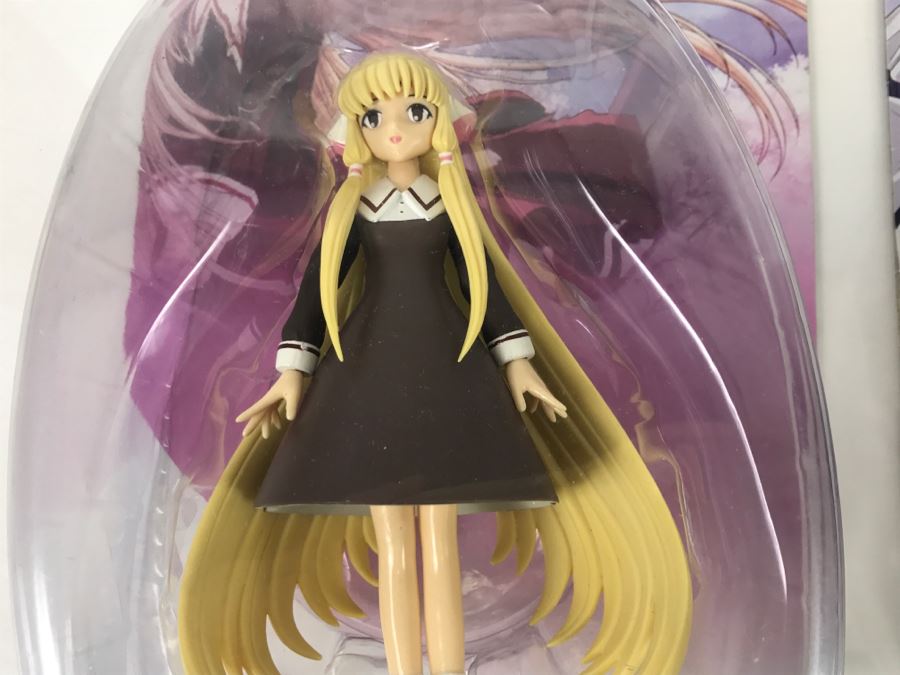 Chobits Chi And Yuzuki Action Figures In Opened Packages Geneon