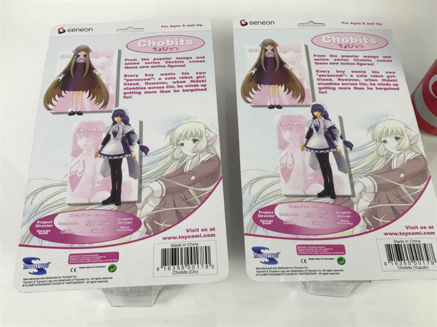 Chobits Chi And Yuzuki Action Figures In Opened Packages Geneon [Photo 10]