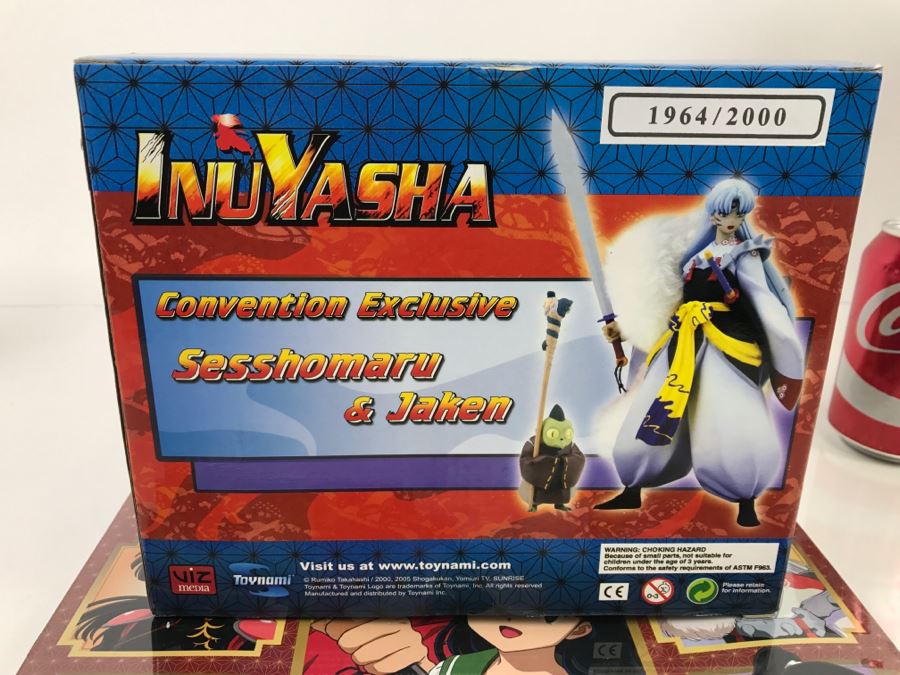 InuYasha Sesshomaru & Jaken Action Figure Convention Exclusive 1964/2000 And InuYasha 2006 Calendar [Photo 8]