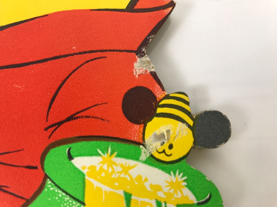 Vintage Walt Disney Winnie The Pooh And Raggedy Ann Wall Decorations Decor Hardboard Cutout [Photo 3]