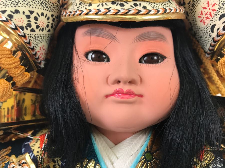 japanese samurai doll