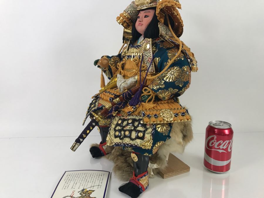 Vintage Japanese Samurai Doll [Photo 12]