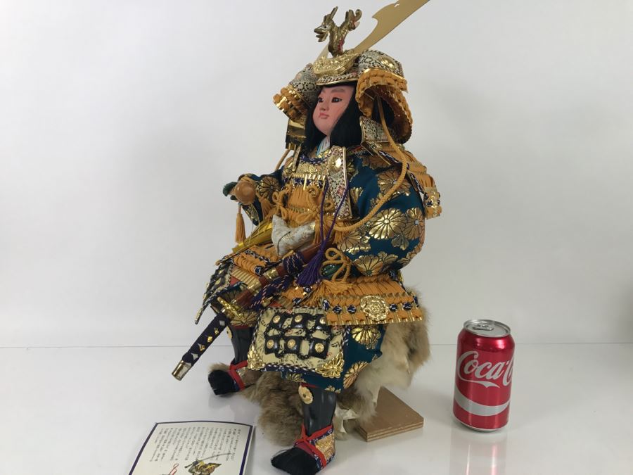 Vintage Japanese Samurai Doll [Photo 11]