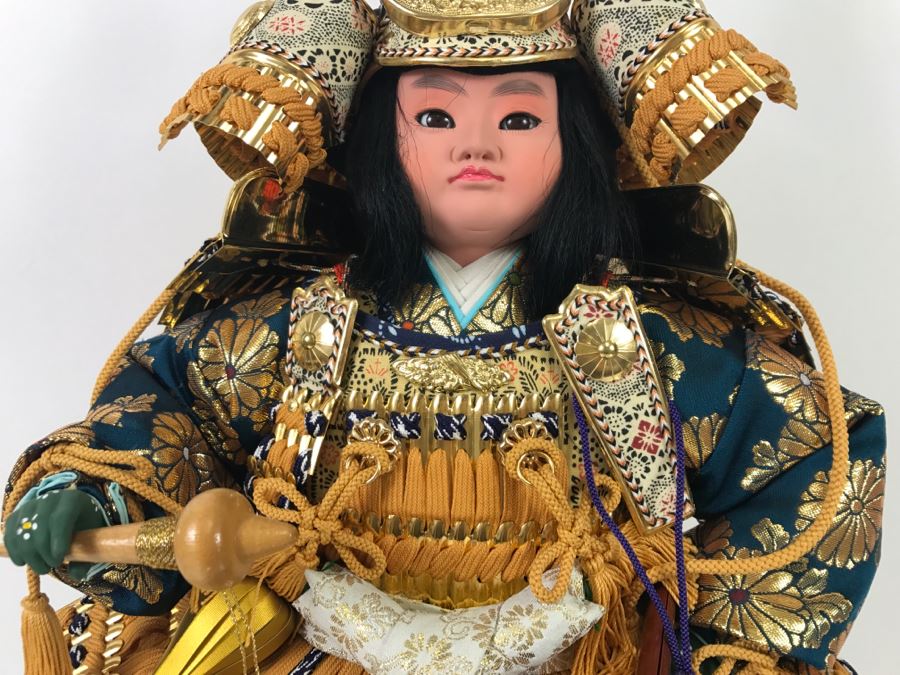 Vintage Japanese Samurai Doll [Photo 5]