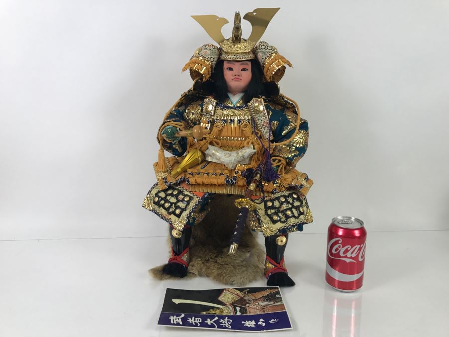 Vintage Japanese Samurai Doll [Photo 20]