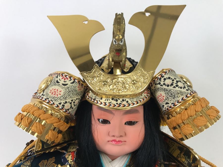 japanese samurai doll