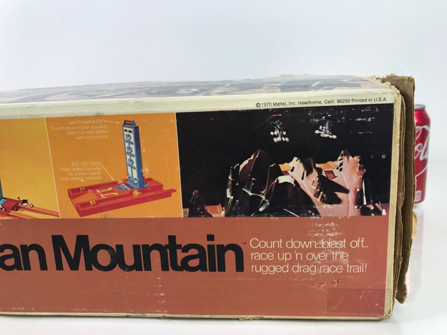 Vintage 1970 Hot Wheels Rumblers Mean Mountain Not Complete Missing Bikes And Men Damaged Box [Photo 13]