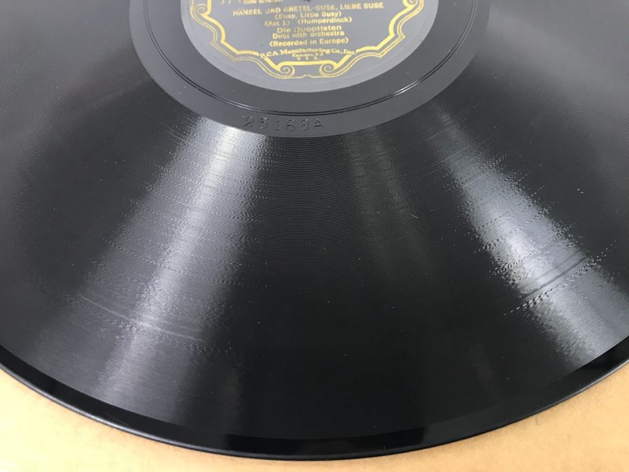 Vintage Victor Records Hansel And Gretel By Engelbert Humperdinck J-7 3 Records [Photo 13]
