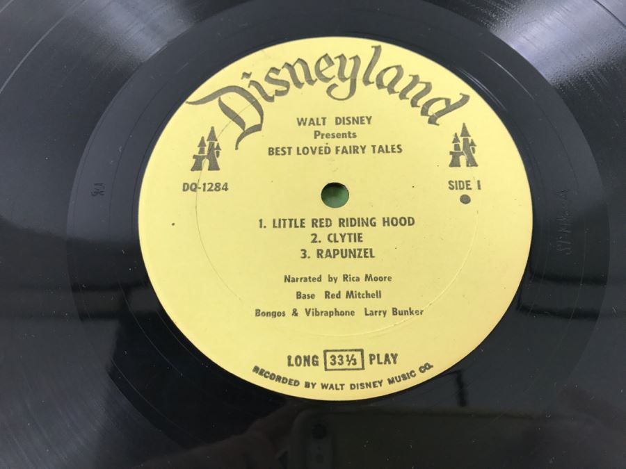 Walt Disney Little Red Riding Hood Viny Disneyland Record DQ-1284 [Photo 8]