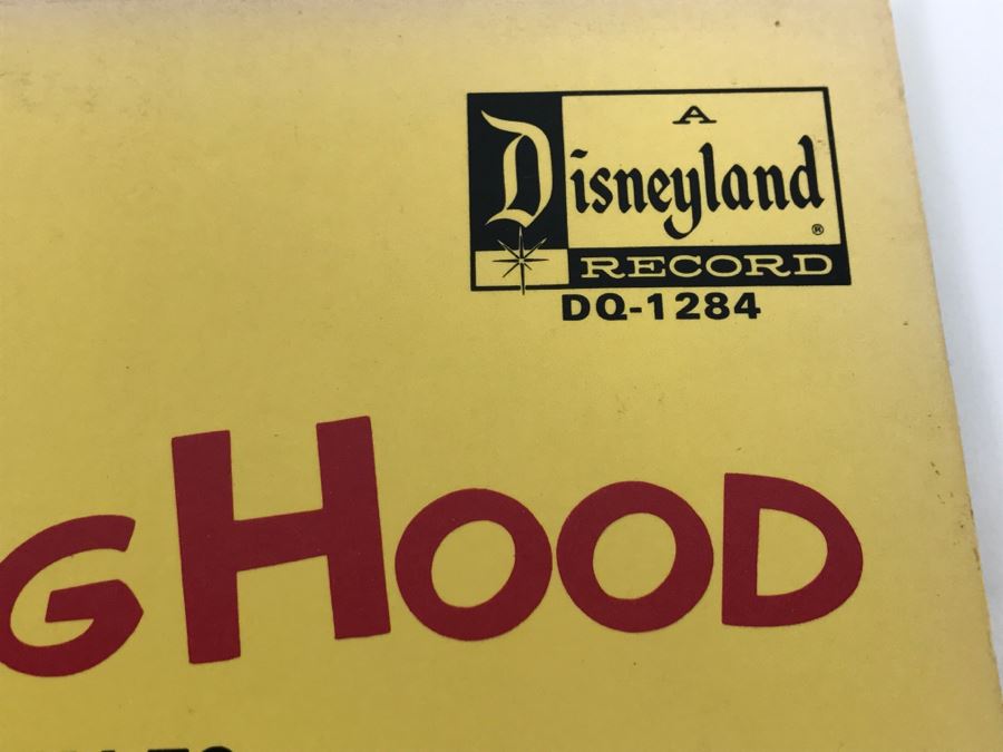 Walt Disney Little Red Riding Hood Viny Disneyland Record DQ-1284 [Photo 3]