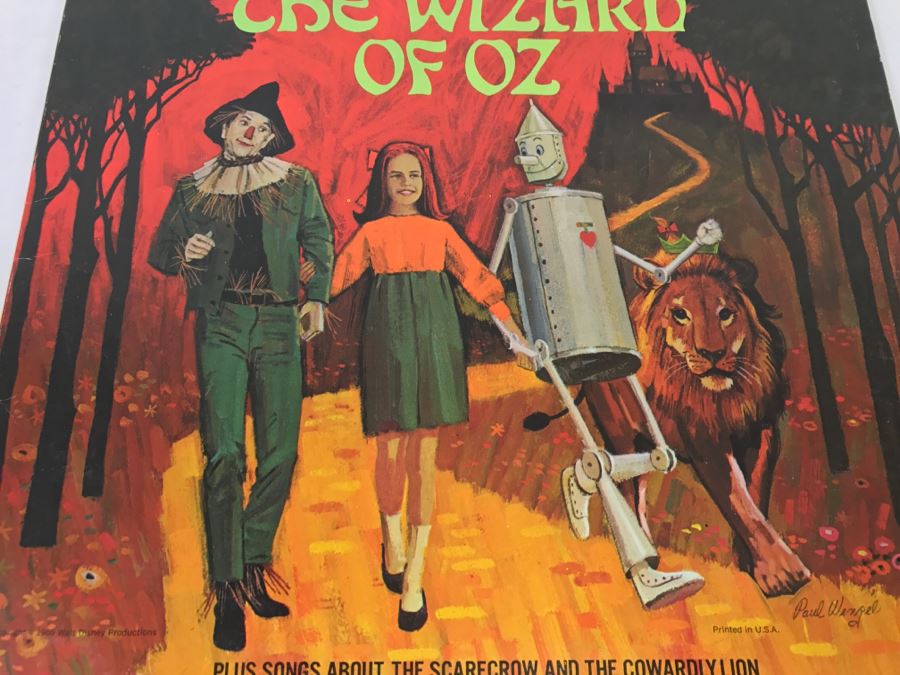 The Songs From The Wizard Of Oz Disneyland Record 1328 [Photo 2]