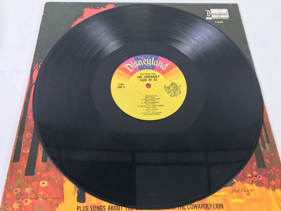 The Songs From The Wizard Of Oz Disneyland Record 1328 [Photo 8]