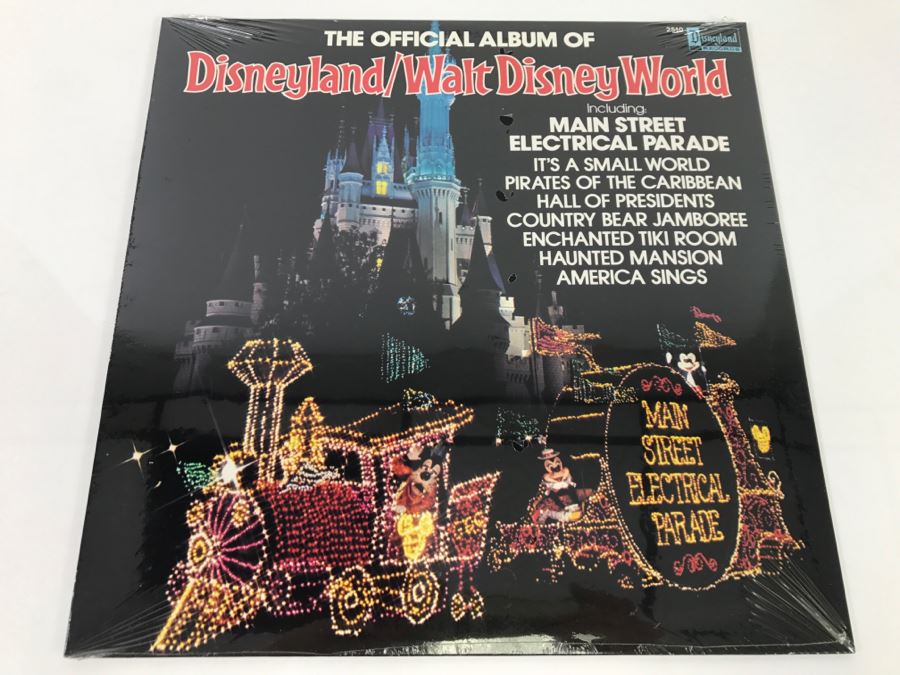 SEALED The Official AlbumOf Disneyland/Walt Disney World Disneyland Record 2510 [Photo 1]