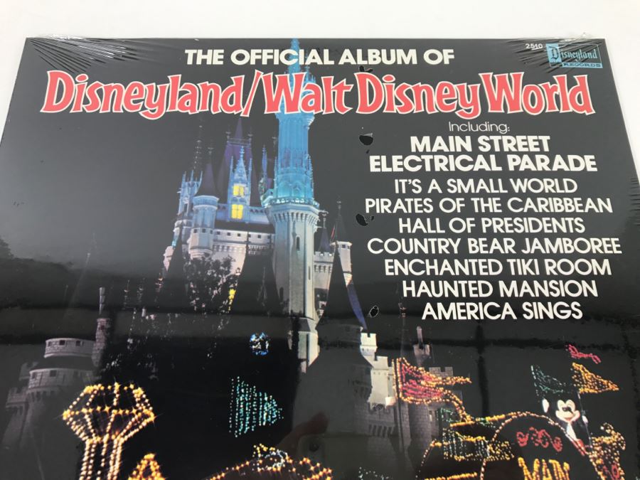 SEALED The Official AlbumOf Disneyland/Walt Disney World Disneyland Record 2510 [Photo 2]