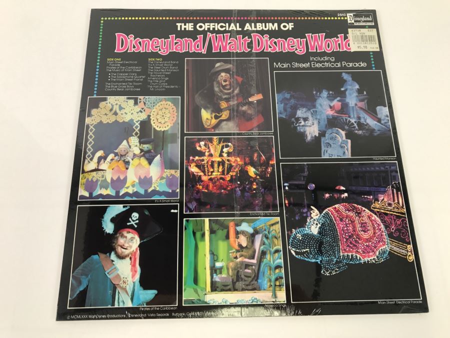 SEALED The Official AlbumOf Disneyland/Walt Disney World Disneyland Record 2510 [Photo 5]